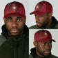 Morocco National Football Classic Cap The Atlas Lions Grunge with National Flag - African Pride