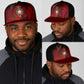 Morocco National Football Mesh Trucker Cap The Atlas Lions Grunge with National Flag - African Pride