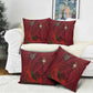 Morocco National Football Pillow Cover The Atlas Lions Grunge with National Flag - African Pride