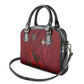 Morocco National Football Shoulder Handbag The Atlas Lions Grunge with National Flag - African Pride