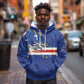 Custom Cape Verde National Football Hoodie Glory Blue Sharks - African Pride