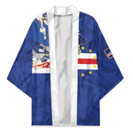 Custom Cape Verde National Football Kimono Glory Blue Sharks - African Pride