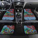 Afro-Caribbean Car Mats African Dashiki Style with Caribbean Music with Blue Iguanas - African Pride