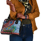 Afro-Caribbean Shoulder Handbag African Dashiki Style with Caribbean Music with Blue Iguanas - African Pride