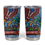 Afro-Caribbean Tumbler Cup African Dashiki Style with Caribbean Music with Blue Iguanas - African Pride