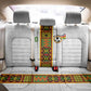 Ghana National Football Custom Back Car Seat Cover Kente Motifs Sporty Style - African Pride