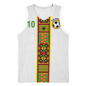 Ghana National Football Custom Basketball Jersey Kente Motifs Sporty Style LT03