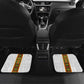 Ghana National Football Custom Car Mats Kente Motifs Sporty Style - African Pride