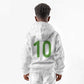Ghana National Football Custom Kid Hoodie Kente Motifs Sporty Style - African Pride