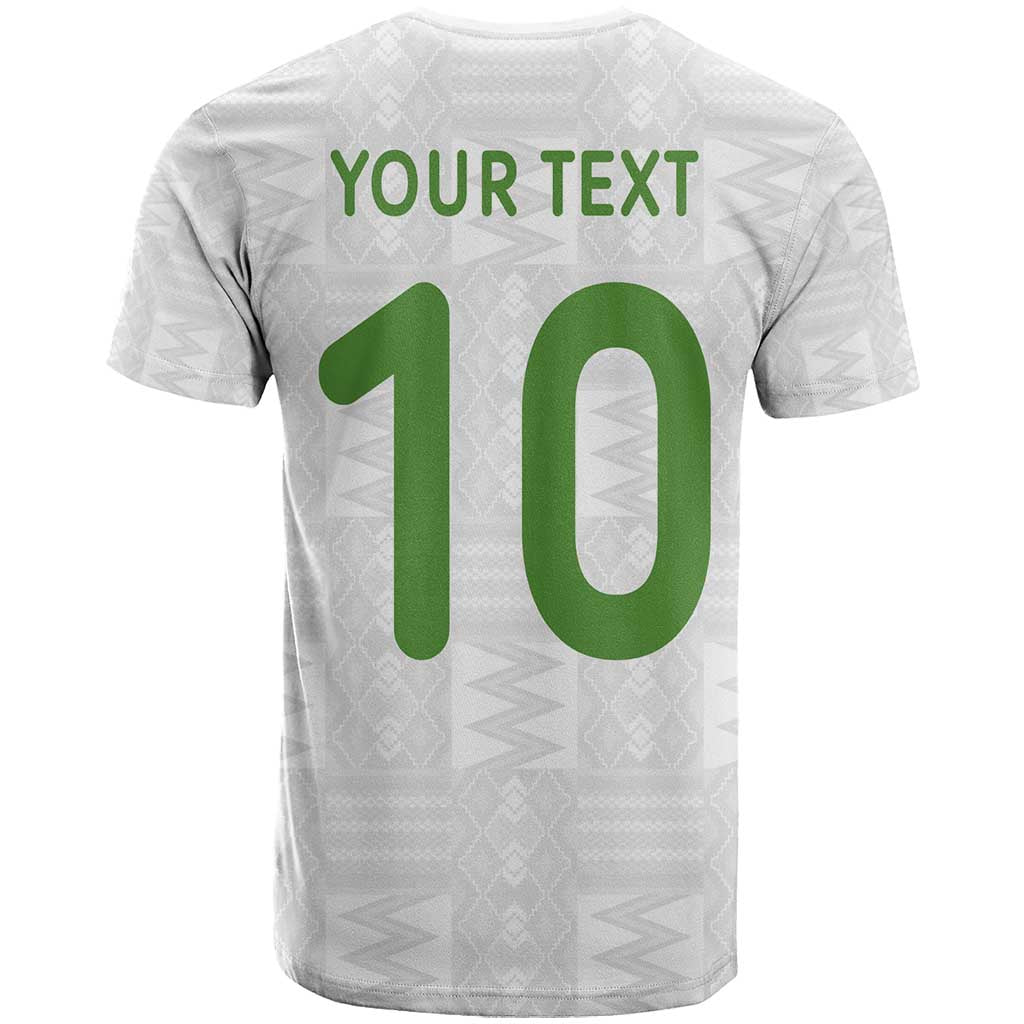 Ghana National Football Custom T shirt Kente Motifs Sporty Style - African Pride