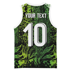 Nigeria National Football Custom Basketball Jersey Super Eagles-Shoulders Sleeves Armor LT03