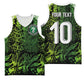 Nigeria National Football Custom Basketball Jersey Super Eagles-Shoulders Sleeves Armor LT03