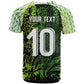 Nigeria National Football Custom T shirt Super Eagles-Shoulders Sleeves Armor - African Pride