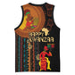 Happy Kwanzaa African Basketball Jersey - Tribal Pattern LT03