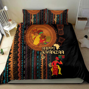 Happy Kwanzaa African Bedding Set - Tribal Pattern