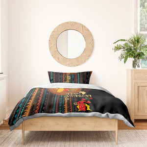 Happy Kwanzaa African Bedding Set - Tribal Pattern