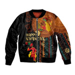 Happy Kwanzaa African Bomber Jacket - Tribal Pattern