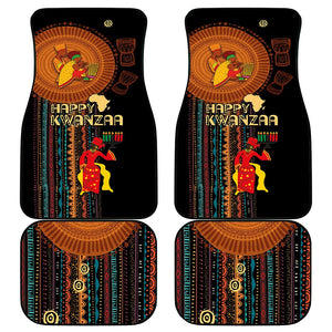 Happy Kwanzaa African Car Mats - Tribal Pattern