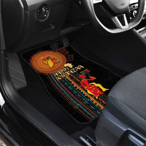 Happy Kwanzaa African Car Mats - Tribal Pattern