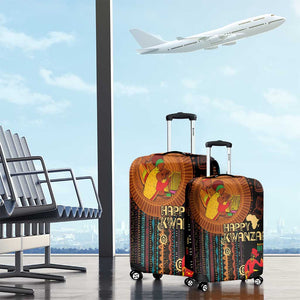 Happy Kwanzaa African Luggage Cover - Tribal Pattern