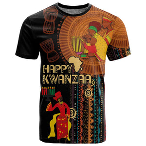 Happy Kwanzaa African T shirt - Tribal Pattern