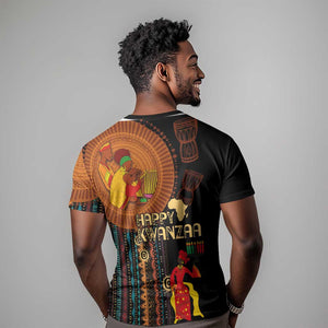 Happy Kwanzaa African T shirt - Tribal Pattern