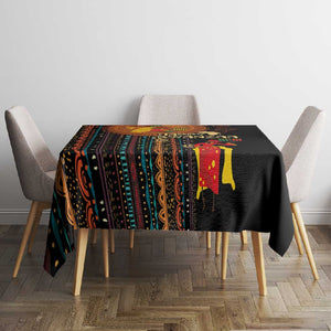 Happy Kwanzaa African Tablecloth - Tribal Pattern