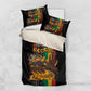 Afro-Caribbean Bedding Set African and Reggae Art Music - African Pride