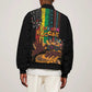 Afro-Caribbean Bomber Jacket African and Reggae Art Music - African Pride