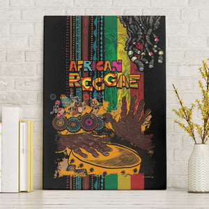 Afro-Caribbean Canvas Wall Art African and Reggae Art Music - African Pride