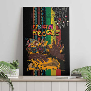 Afro-Caribbean Canvas Wall Art African and Reggae Art Music - African Pride