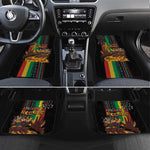 Afro-Caribbean Car Mats African and Reggae Art Music - African Pride