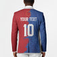 Custom Cape Verde Football 2026 Debut Blazer Blue Sharks Stand Strong