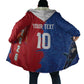 Custom Cape Verde Football 2026 Debut Cloak Blue Sharks Stand Strong