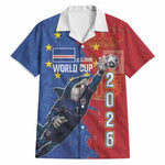 Custom Cape Verde Football 2026 Debut Hawaiian Shirt Blue Sharks Stand Strong