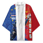 Custom Cape Verde Football 2026 Debut Kimono Blue Sharks Stand Strong
