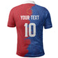 Custom Cape Verde Football 2026 Debut Polo Shirt Blue Sharks Stand Strong