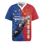 Custom Cape Verde Football 2026 Debut Rugby Jersey Blue Sharks Stand Strong