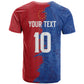 Custom Cape Verde Football 2026 Debut T shirt Blue Sharks Stand Strong
