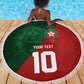 Custom Moroccan Football Beach Blanket Go Glory-The Atlas Lions - African Pride