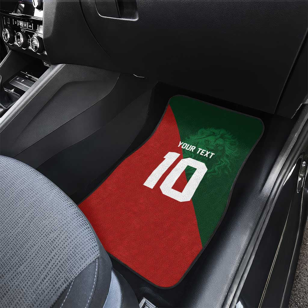 Custom Moroccan Football Car Mats Go Glory-The Atlas Lions - African Pride