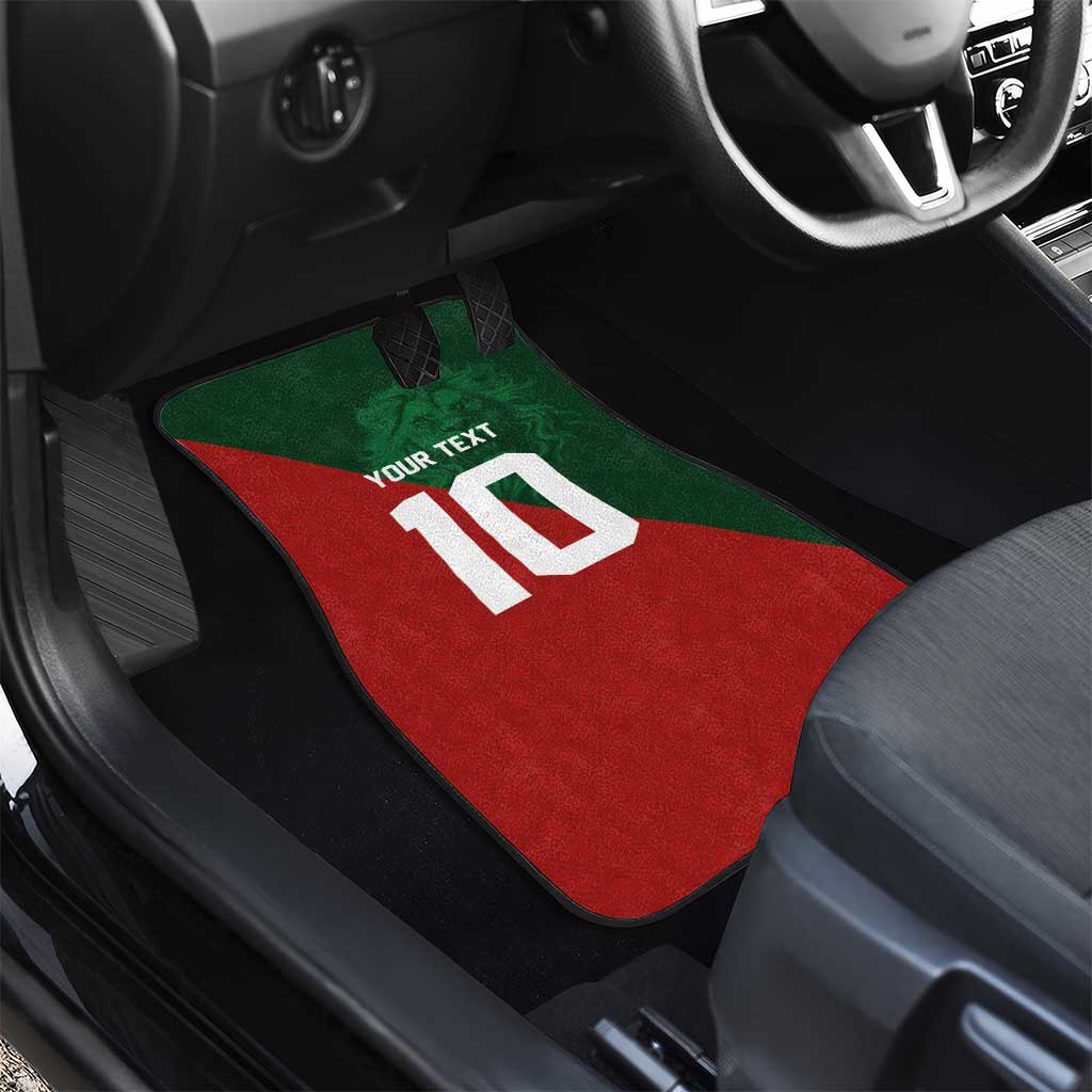 Custom Moroccan Football Car Mats Go Glory-The Atlas Lions - African Pride