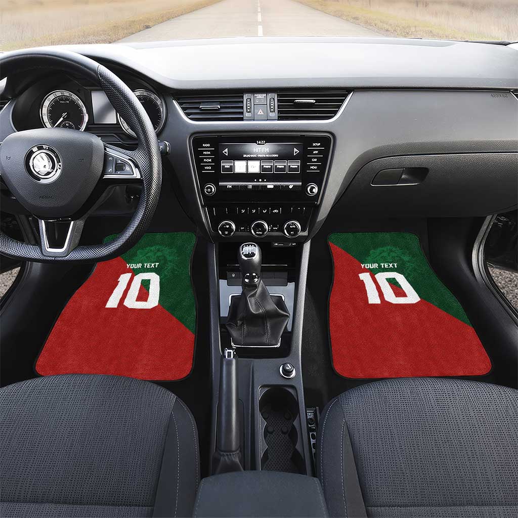 Custom Moroccan Football Car Mats Go Glory-The Atlas Lions - African Pride