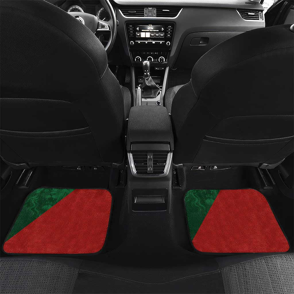 Custom Moroccan Football Car Mats Go Glory-The Atlas Lions - African Pride