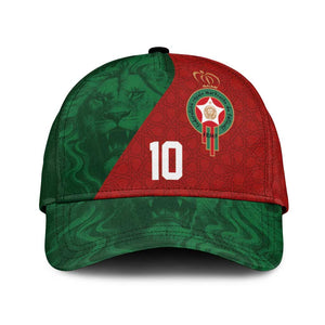 Custom Moroccan Football Classic Cap Go Glory-The Atlas Lions - African Pride