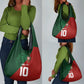 Custom Moroccan Football Grocery Bag Go Glory-The Atlas Lions - African Pride