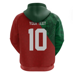 Custom Moroccan Football Hoodie Go Glory-The Atlas Lions - African Pride
