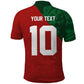 Custom Moroccan Football Polo Shirt Go Glory-The Atlas Lions LT03