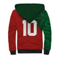 Custom Moroccan Football Sherpa Hoodie Go Glory-The Atlas Lions - African Pride