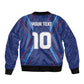 Custom Afro Haiti Football Bomber Jacket Sporty Style - African Pride